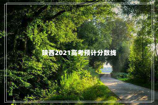 陕西2021高考预计分数线