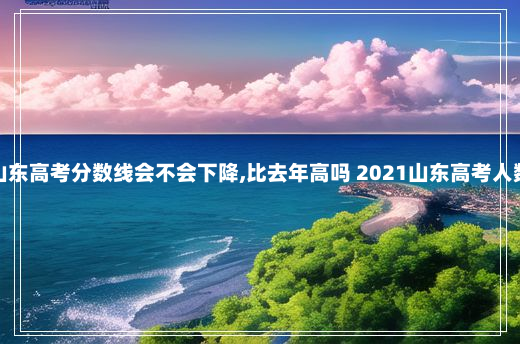 山东高考分数线会不会下降,比去年高吗 2021山东高考人数