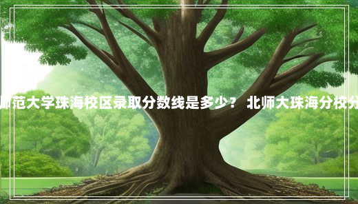 北京师范大学珠海校区录取分数线是多少？ 北师大珠海分校分数线