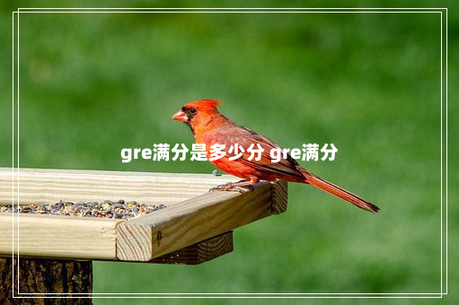 gre满分是多少分 gre满分